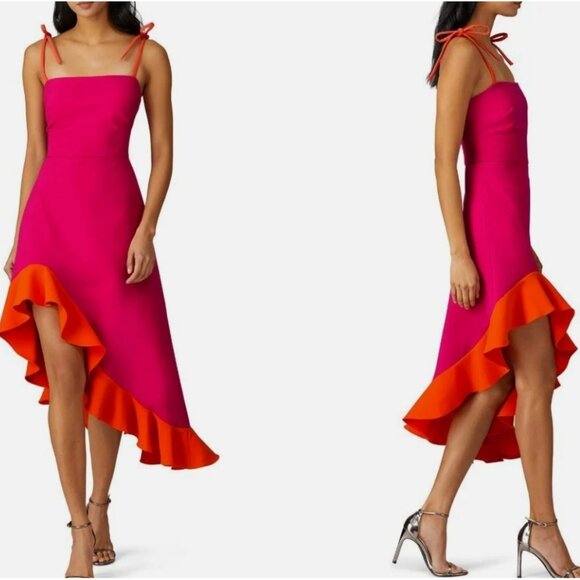 Christian Siriano Asymmetrical Dress - Picture 1 of 8